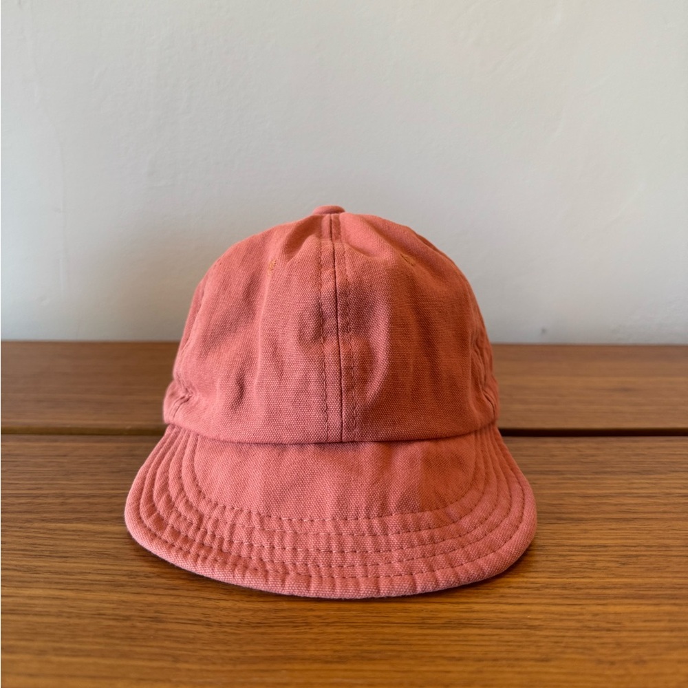 Red Baby Baseball Cap with Adjustable Strap